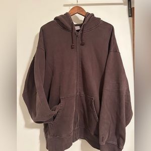 TNA Cozy Fleece Boyfriend Full Zip